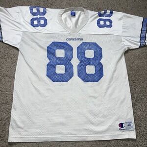 Vintage Champion Dallas Cowboys NFL Football Jersey Irvin #88 Size 48